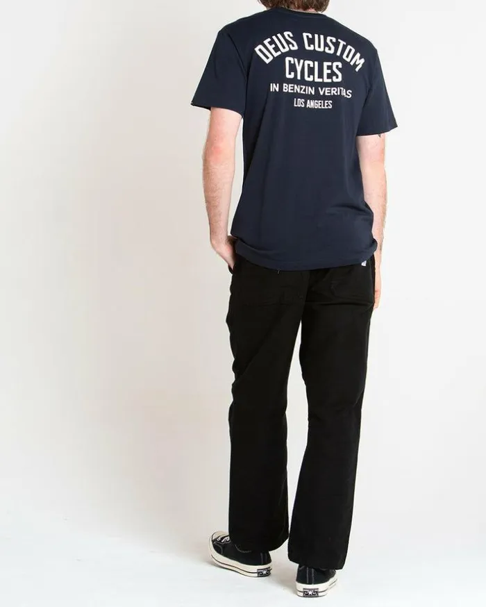 Mens Deus Ex Machina Tees Dice Tee 8211 Navy Navy Mens Deus Ex Machina Tees Dice Tee 8211 Navy Navy