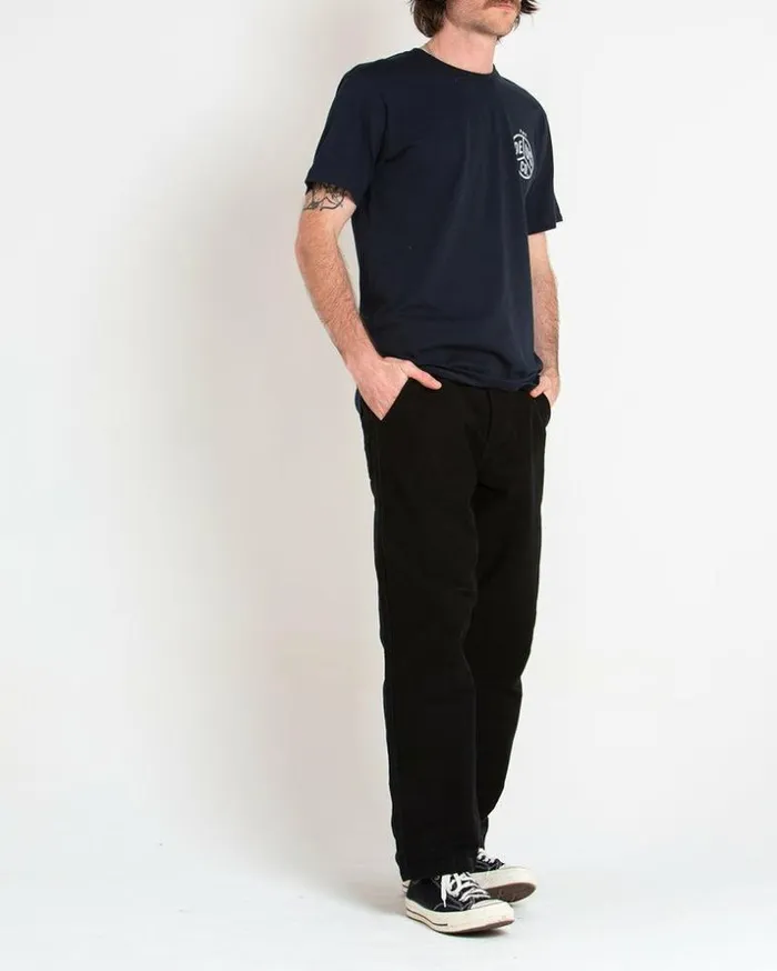 Mens Deus Ex Machina Tees Dice Tee 8211 Navy Navy Mens Deus Ex Machina Tees Dice Tee 8211 Navy Navy