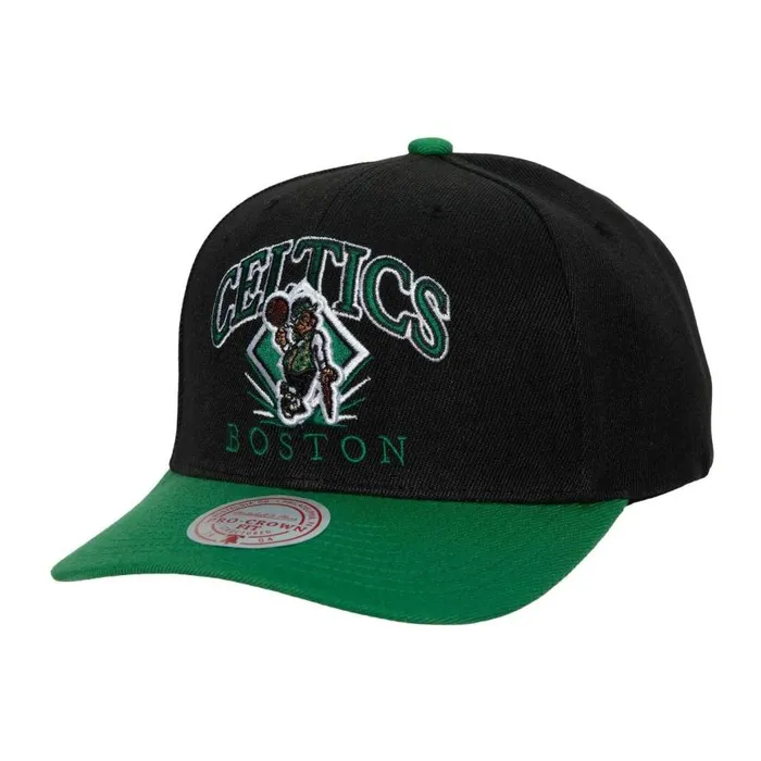 Mitchell and Ness All Pro Classic Snapback Boston Celtics Men Hats and Headwear Mitchell and Ness All Pro Classic Snapback Boston Celtics Men Hats and Headwear