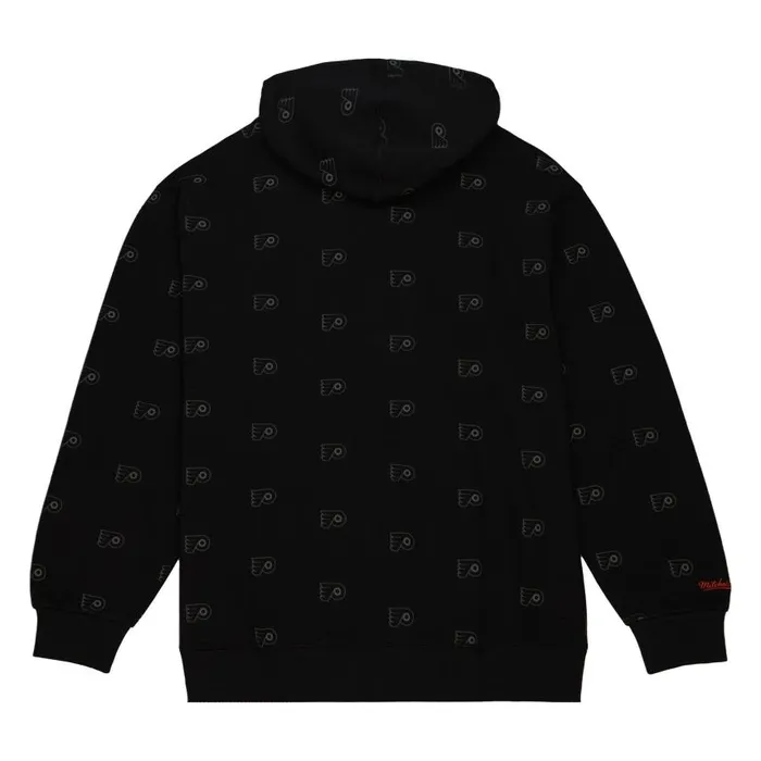 Mitchell and Ness AOP Fleece Hoodie Philadelphia Flyers Men Hoodies and Sweatshirts Mitchell and Ness AOP Fleece Hoodie Philadelphia Flyers Men Hoodies and Sweatshirts