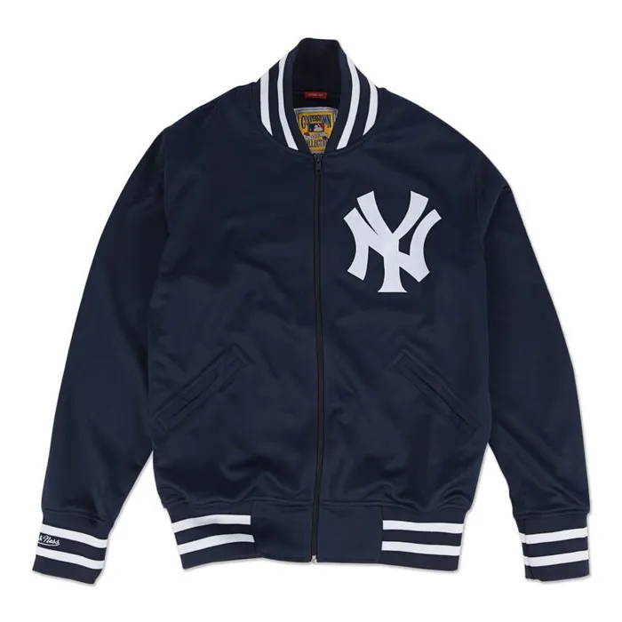 Mitchell and Ness Authentic BP Jacket New York Yankees 1988 Men Jackets and Outerwear Mitchell and Ness Authentic BP Jacket New York Yankees 1988 Men Jackets and Outerwear