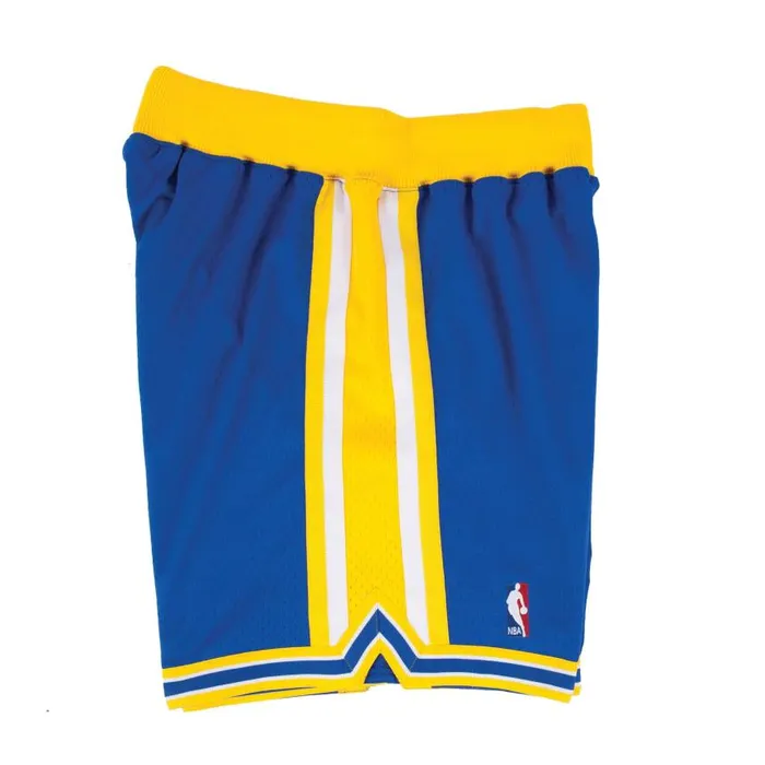 Mitchell and Ness Authentic Shorts Golden State Warriors Road 199596 Men Shorts Mitchell and Ness Authentic Shorts Golden State Warriors Road 199596 Men Shorts
