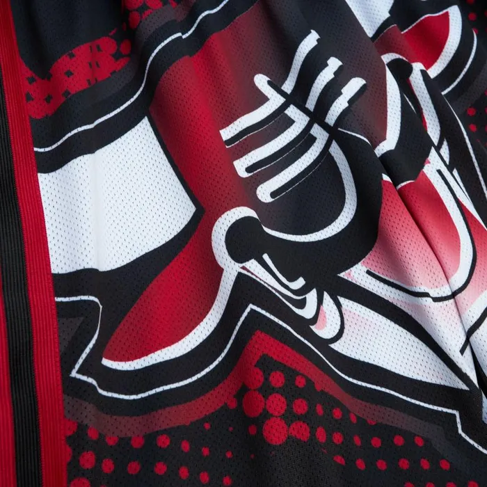 Mitchell and Ness Big Face 70 Fashion Shorts Chicago Bulls Men Shorts Mitchell and Ness Big Face 70 Fashion Shorts Chicago Bulls Men Shorts