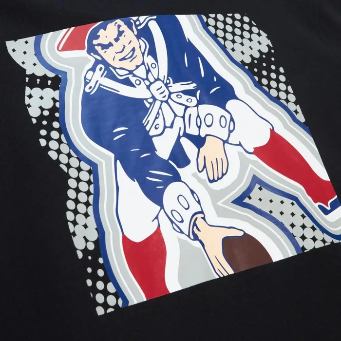 Mitchell and Ness Big Face 70 Hoodie New England Patriots Men Hoodies and Sweatshirts Mitchell and Ness Big Face 70 Hoodie New England Patriots Men Hoodies and Sweatshirts