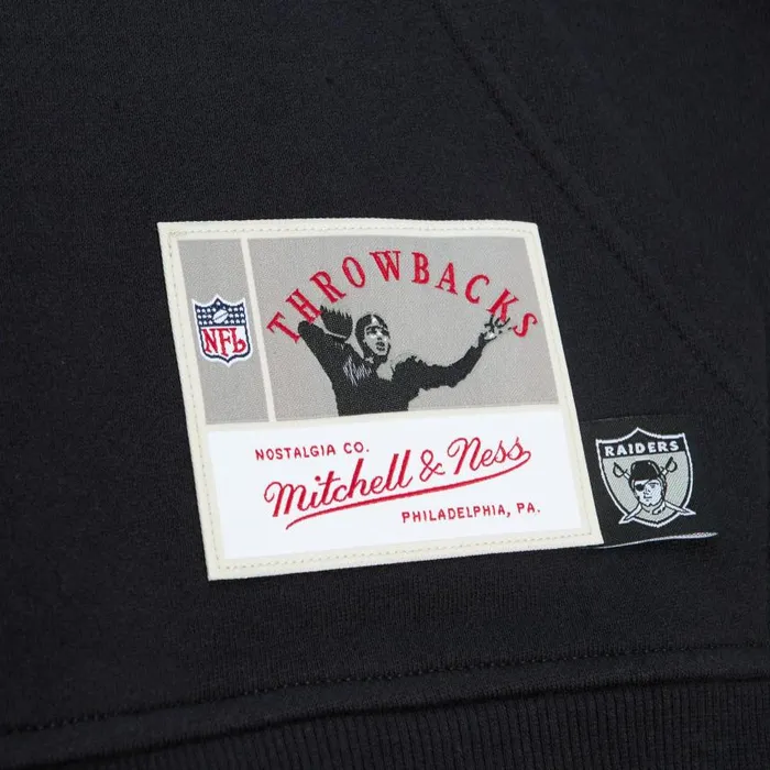 Mitchell and Ness Big Face 70 Hoodie Oakland Raiders Men Hoodies and Sweatshirts Mitchell and Ness Big Face 70 Hoodie Oakland Raiders Men Hoodies and Sweatshirts