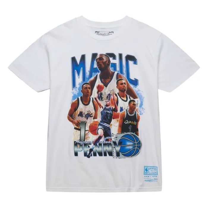 Mitchell and Ness Bling SS Tee 20 HWC Orlando Magic Penny Hardaway Men TShirts and Tops Mitchell and Ness Bling SS Tee 20 HWC Orlando Magic Penny Hardaway Men TShirts and Tops