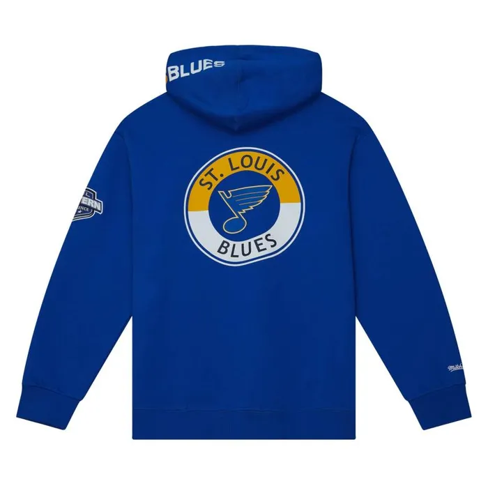 Mitchell and Ness City Collection Fleece Hoody St Louis Blues Men Hoodies and Sweatshirts Mitchell and Ness City Collection Fleece Hoody St Louis Blues Men Hoodies and Sweatshirts