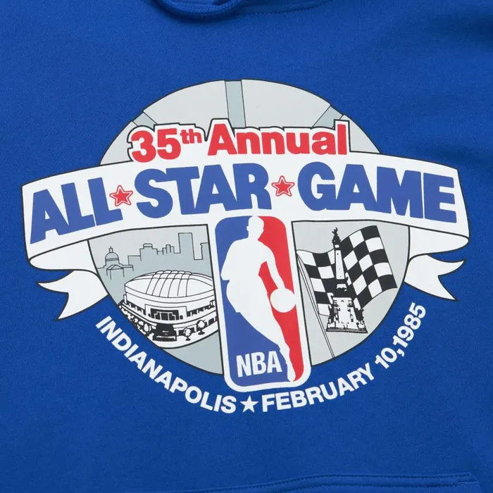 Mitchell and Ness City Edition Fleece Hoodie NBA AllStar 1985 Men Hoodies and Sweatshirts Mitchell and Ness City Edition Fleece Hoodie NBA AllStar 1985 Men Hoodies and Sweatshirts