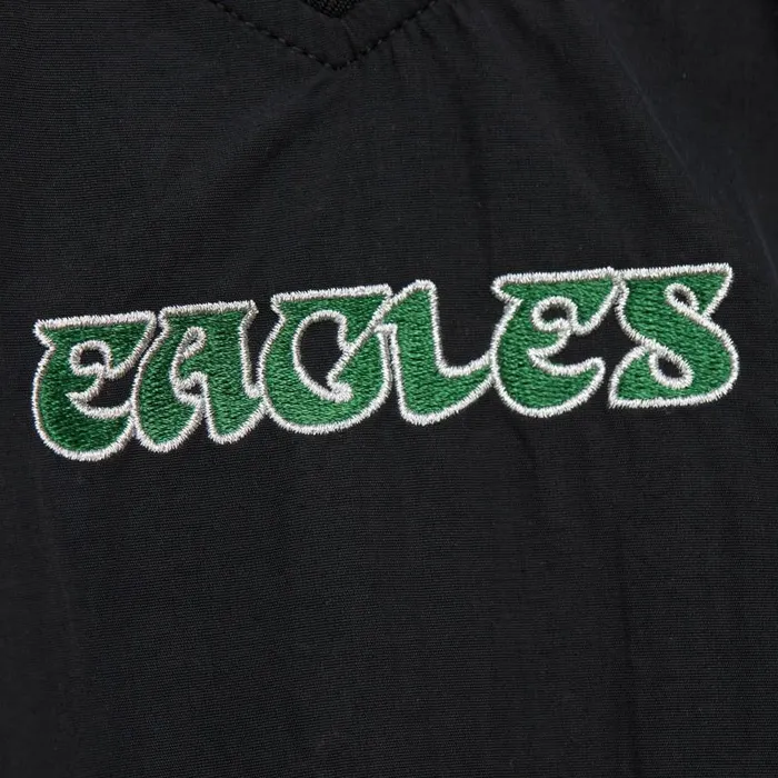Mitchell and Ness Classic Nylon Pullover Vintage Logo Philadelphia Eagles Men Jackets and Outerwear Mitchell and Ness Classic Nylon Pullover Vintage Logo Philadelphia Eagles Men Jackets and Outerwear
