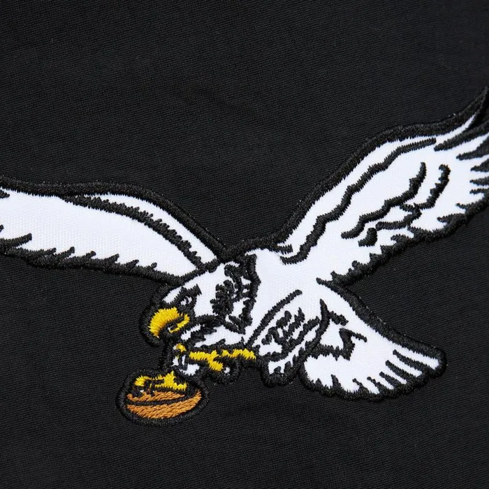 Mitchell and Ness Classic Nylon Pullover Vintage Logo Philadelphia Eagles Men Jackets and Outerwear Mitchell and Ness Classic Nylon Pullover Vintage Logo Philadelphia Eagles Men Jackets and Outerwear