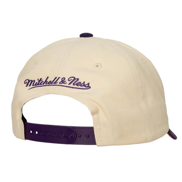 Mitchell and Ness Collegiate Pro Snapback Los Angeles Lakers Men Hats and Headwear Mitchell and Ness Collegiate Pro Snapback Los Angeles Lakers Men Hats and Headwear