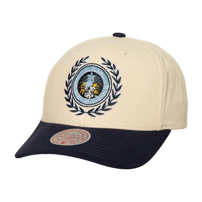 Mitchell and Ness Collegiate Pro Snapback V University Of North Carolina Men Hats and Headwear Mitchell and Ness Collegiate Pro Snapback V University Of North Carolina Men Hats and Headwear