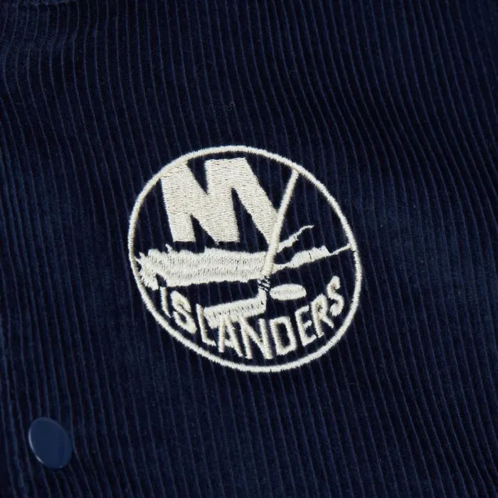 Mitchell and Ness Collegiate Varsity Jacket New York Islanders Men Jackets and Outerwear Mitchell and Ness Collegiate Varsity Jacket New York Islanders Men Jackets and Outerwear