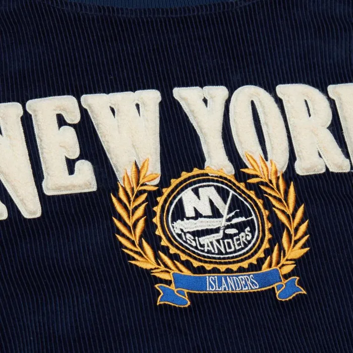 Mitchell and Ness Collegiate Varsity Jacket New York Islanders Men Jackets and Outerwear Mitchell and Ness Collegiate Varsity Jacket New York Islanders Men Jackets and Outerwear