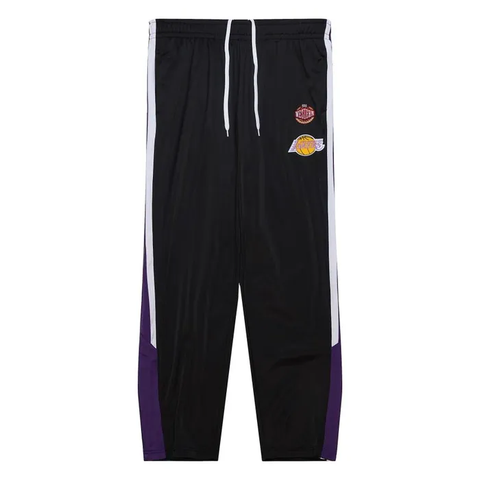 Mitchell and Ness Color Blocked Track Pants Vintage Logo Los Angeles Lakers Men Pants Mitchell and Ness Color Blocked Track Pants Vintage Logo Los Angeles Lakers Men Pants