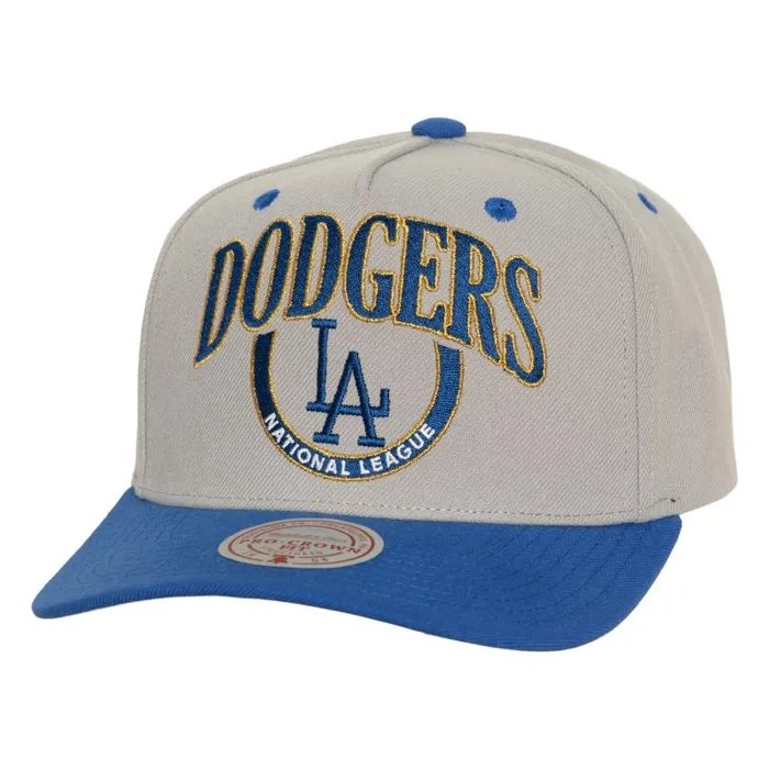 Mitchell and Ness Crown Jewels Pro Snapback Coop Los Angeles Dodgers Men Hats and Headwear Mitchell and Ness Crown Jewels Pro Snapback Coop Los Angeles Dodgers Men Hats and Headwear