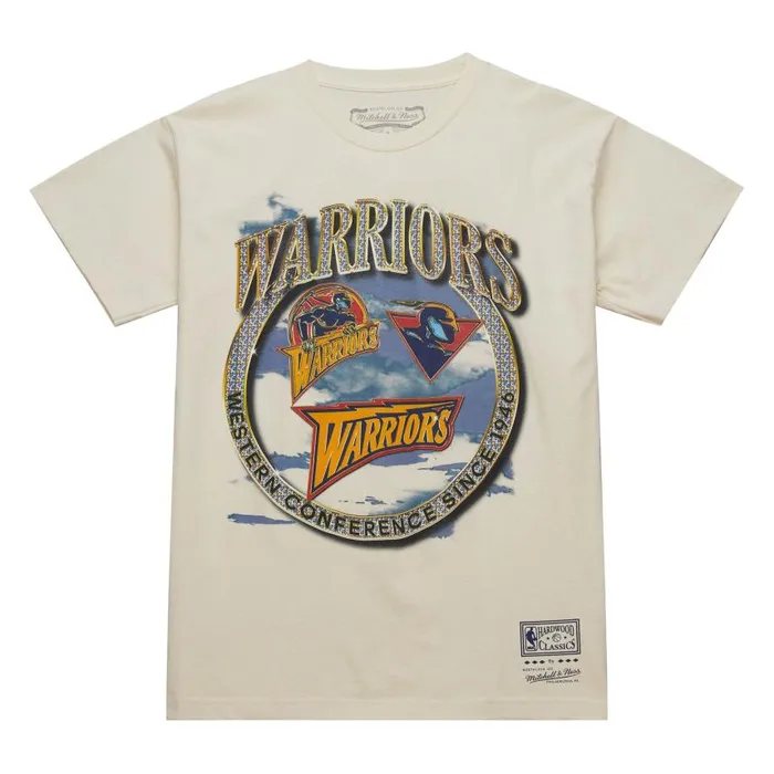 Mitchell and Ness Crown Jewels SS Tee HWC Golden State Warriors Men TShirts and Tops Mitchell and Ness Crown Jewels SS Tee HWC Golden State Warriors Men TShirts and Tops
