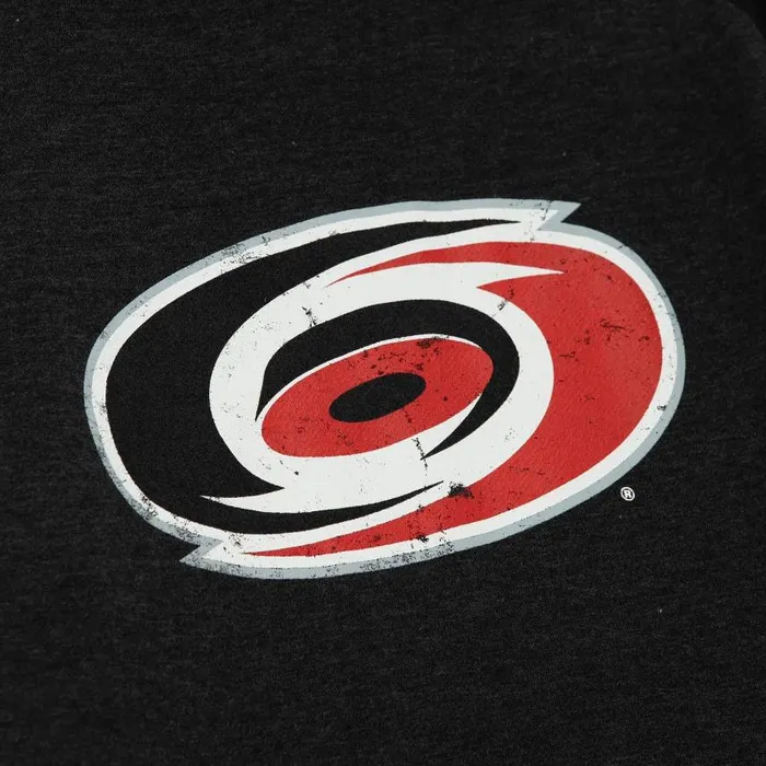 Mitchell and Ness Distressed Logo Hoody Carolina Hurricanes Men Hoodies and Sweatshirts Mitchell and Ness Distressed Logo Hoody Carolina Hurricanes Men Hoodies and Sweatshirts