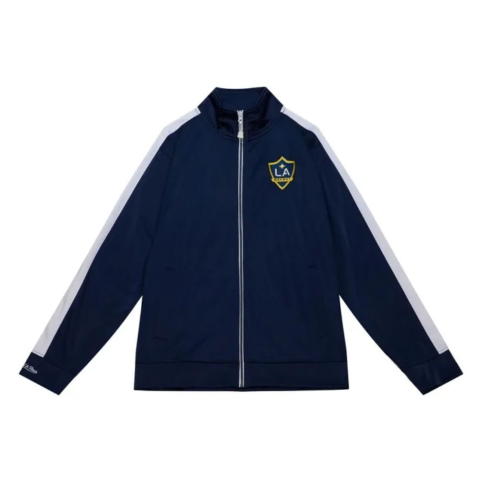 Mitchell and Ness Flashback Track Jacket Los Angeles Galaxy Men Jackets and Outerwear Mitchell and Ness Flashback Track Jacket Los Angeles Galaxy Men Jackets and Outerwear