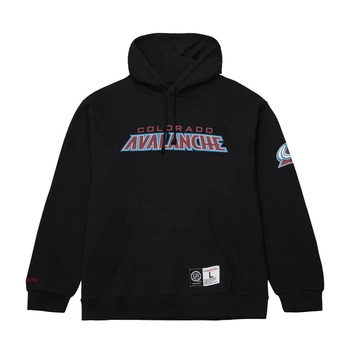 Mitchell and Ness Game Time Fleece Hoodie Current Logo Colorado Avalanche Men Hoodies and Sweatshirts Mitchell and Ness Game Time Fleece Hoodie Current Logo Colorado Avalanche Men Hoodies and Sweatshirts