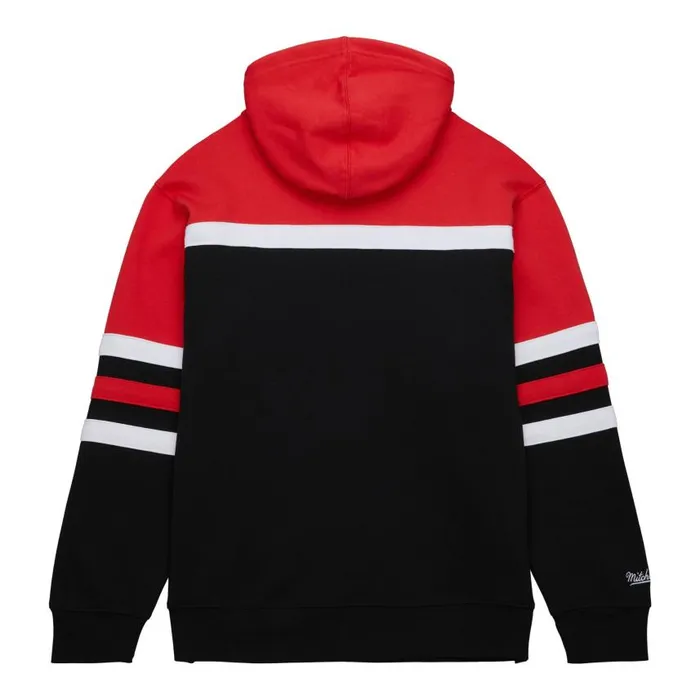 Mitchell and Ness Head Coach Hoodie Carolina Hurricanes Men Hoodies and Sweatshirts Mitchell and Ness Head Coach Hoodie Carolina Hurricanes Men Hoodies and Sweatshirts