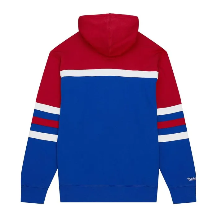 Mitchell and Ness Head Coach Hoodie New Jersey Nets Men Hoodies and Sweatshirts Mitchell and Ness Head Coach Hoodie New Jersey Nets Men Hoodies and Sweatshirts