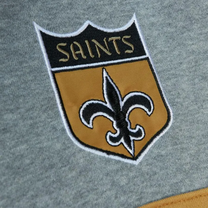 Mitchell and Ness Head Coach Hoodie New Orleans Saints Men Hoodies and Sweatshirts Mitchell and Ness Head Coach Hoodie New Orleans Saints Men Hoodies and Sweatshirts