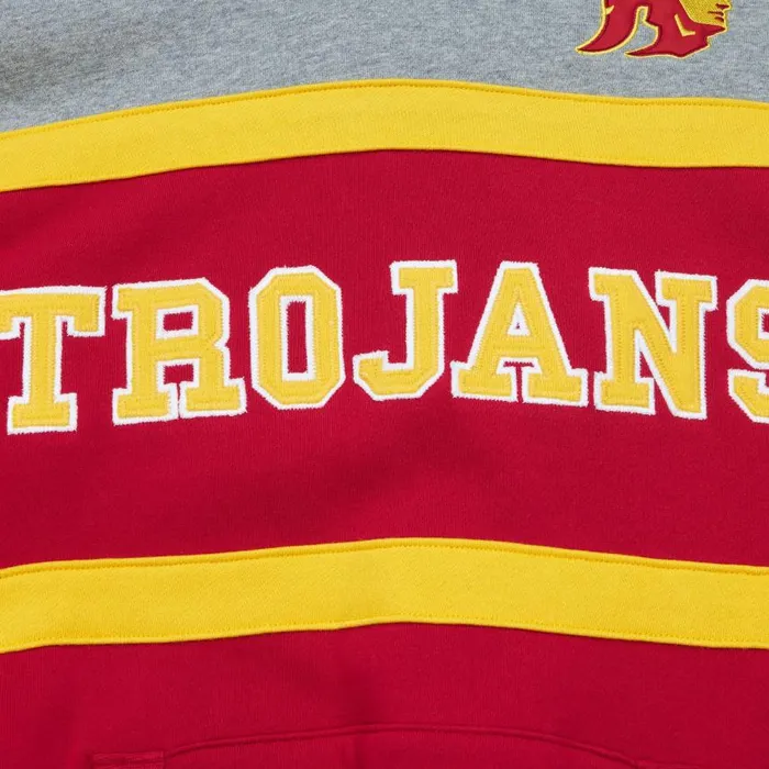 Mitchell and Ness Head Coach Hoodie USC Men Hoodies and Sweatshirts Mitchell and Ness Head Coach Hoodie USC Men Hoodies and Sweatshirts