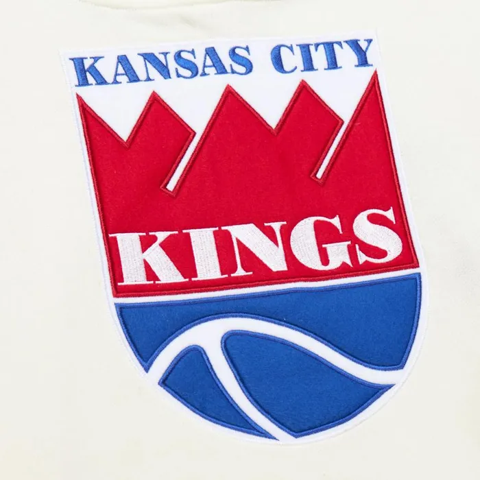 Mitchell and Ness Heritage Fleece Hoodie Vintage Logo Kansas City Kings Men Hoodies and Sweatshirts Mitchell and Ness Heritage Fleece Hoodie Vintage Logo Kansas City Kings Men Hoodies and Sweatshirts