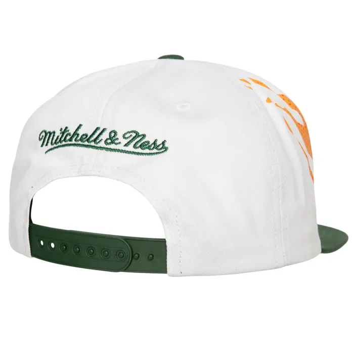 Mitchell and Ness Hot Fire Snapback HWC Seattle Supersonics Men Hats and Headwear Mitchell and Ness Hot Fire Snapback HWC Seattle Supersonics Men Hats and Headwear