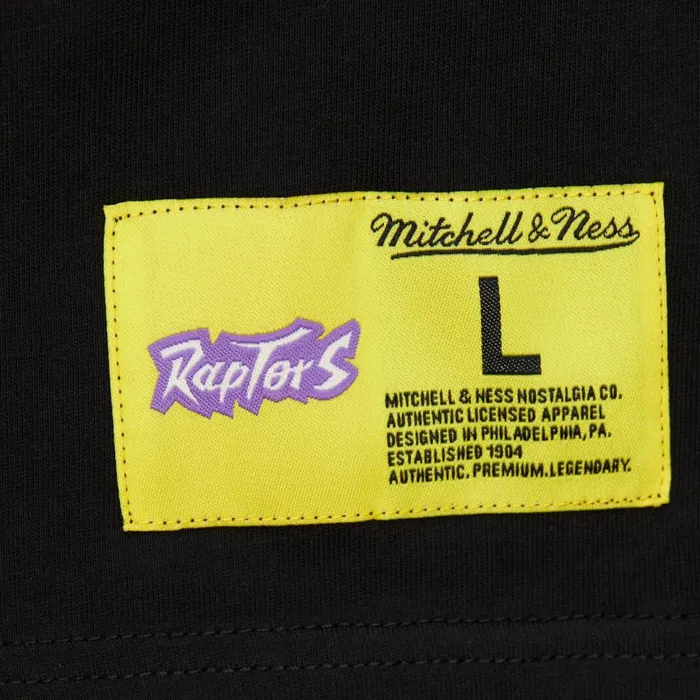 Mitchell and Ness HW Neon Pop Player SS Tee Vintage Logo Toronto Raptors Vince Carter Men TShirts and Tops Mitchell and Ness HW Neon Pop Player SS Tee Vintage Logo Toronto Raptors Vince Carter Men TShirts and Tops