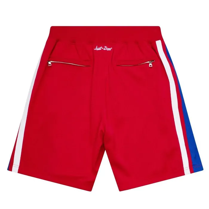 Mitchell and Ness Just Don Ninety Six Shorts Philadelphia 76ers 199697 Men Shorts Mitchell and Ness Just Don Ninety Six Shorts Philadelphia 76ers 199697 Men Shorts
