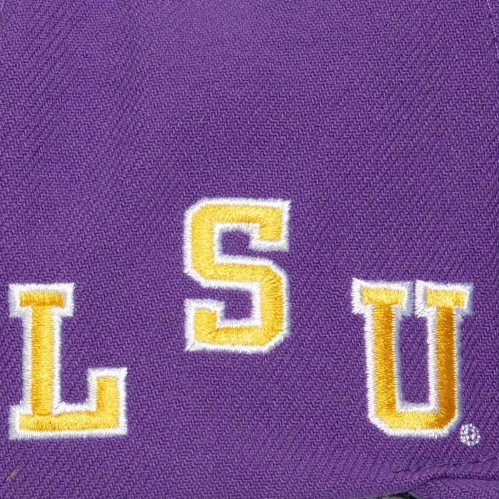 Mitchell and Ness Just Don Team Snapback Louisiana State University Men Hats and Headwear Mitchell and Ness Just Don Team Snapback Louisiana State University Men Hats and Headwear