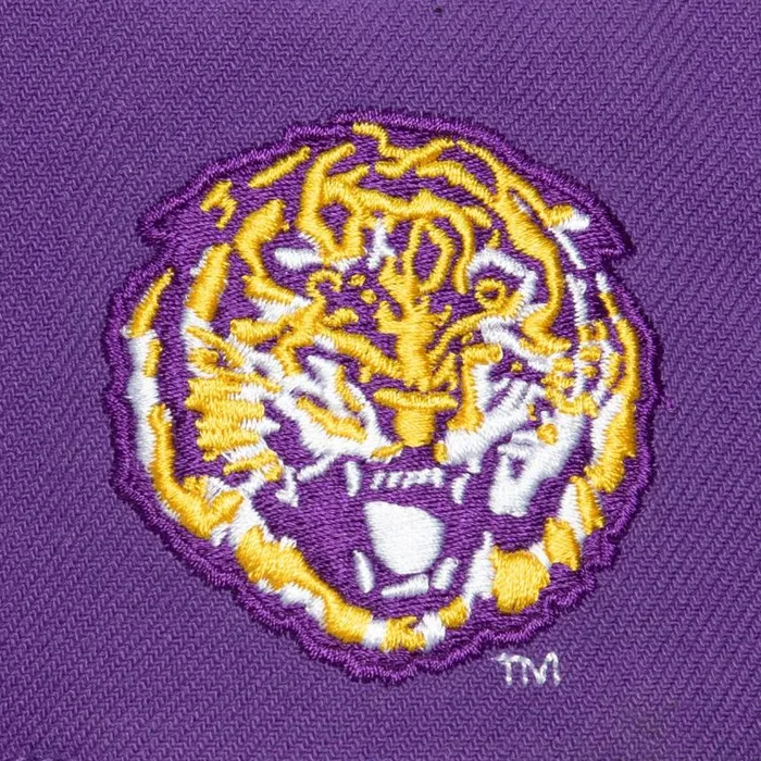 Mitchell and Ness Just Don Team Snapback Louisiana State University Men Hats and Headwear Mitchell and Ness Just Don Team Snapback Louisiana State University Men Hats and Headwear