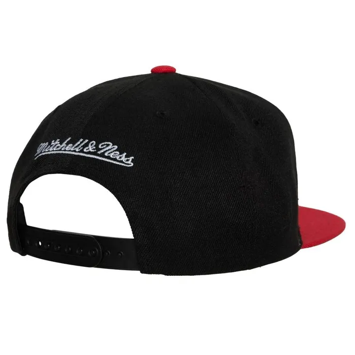 Mitchell and Ness Low Big Face Snapback HWC Miami Heat Men Hats and Headwear Mitchell and Ness Low Big Face Snapback HWC Miami Heat Men Hats and Headwear