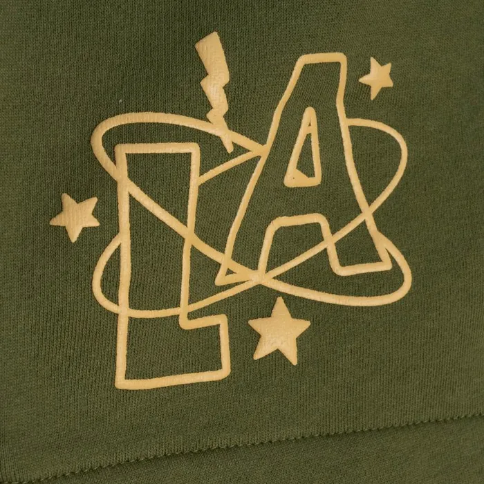 Mitchell and Ness MandN X Fred Segal LA Stars Fleece Shorts Men Shorts Mitchell and Ness MandN X Fred Segal LA Stars Fleece Shorts Men Shorts
