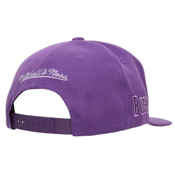 Mitchell and Ness Monochromatic Snapback HWC Milwaukee Bucks Men Hats and Headwear Mitchell and Ness Monochromatic Snapback HWC Milwaukee Bucks Men Hats and Headwear