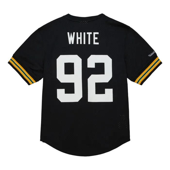 Mitchell and Ness NandN Mesh Crewneck Green Bay Packers 1994 Reggie White Men TShirts and Tops Mitchell and Ness NandN Mesh Crewneck Green Bay Packers 1994 Reggie White Men TShirts and Tops