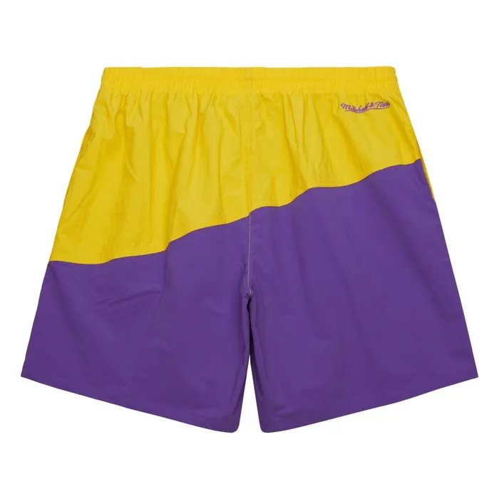 Mitchell and Ness Nylon Utility Shorts Louisiana State University Men Shorts Mitchell and Ness Nylon Utility Shorts Louisiana State University Men Shorts