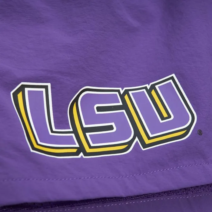 Mitchell and Ness Nylon Utility Shorts Louisiana State University Men Shorts Mitchell and Ness Nylon Utility Shorts Louisiana State University Men Shorts