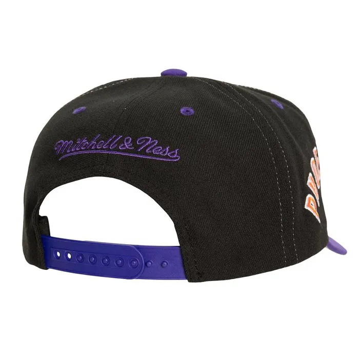 Mitchell and Ness Overbite Pro Snapback HWC Phoenix Suns Men Hats and Headwear Mitchell and Ness Overbite Pro Snapback HWC Phoenix Suns Men Hats and Headwear