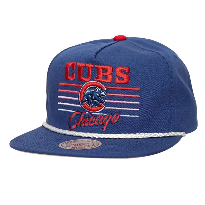 Mitchell and Ness Radiant Lines Deadstock Snapback Chicago Cubs Men Hats and Headwear Mitchell and Ness Radiant Lines Deadstock Snapback Chicago Cubs Men Hats and Headwear