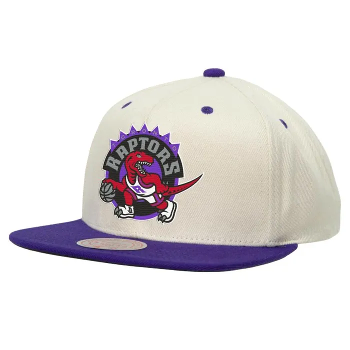 Mitchell and Ness Sail 2 Tone Snapback HWC Toronto Raptors Men Hats and Headwear Mitchell and Ness Sail 2 Tone Snapback HWC Toronto Raptors Men Hats and Headwear