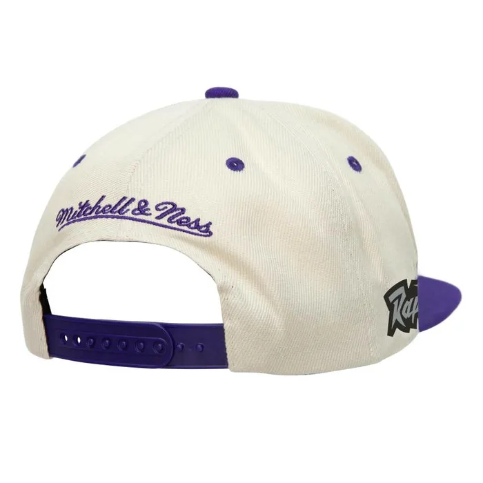 Mitchell and Ness Sail 2 Tone Snapback HWC Toronto Raptors Men Hats and Headwear Mitchell and Ness Sail 2 Tone Snapback HWC Toronto Raptors Men Hats and Headwear