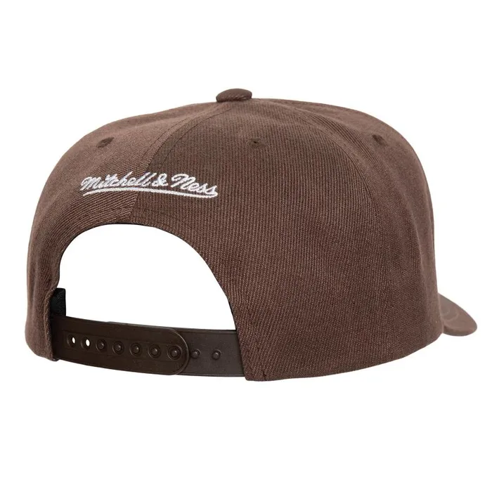 Mitchell and Ness Shark Pro Snapback San Diego Padres Men Hats and Headwear