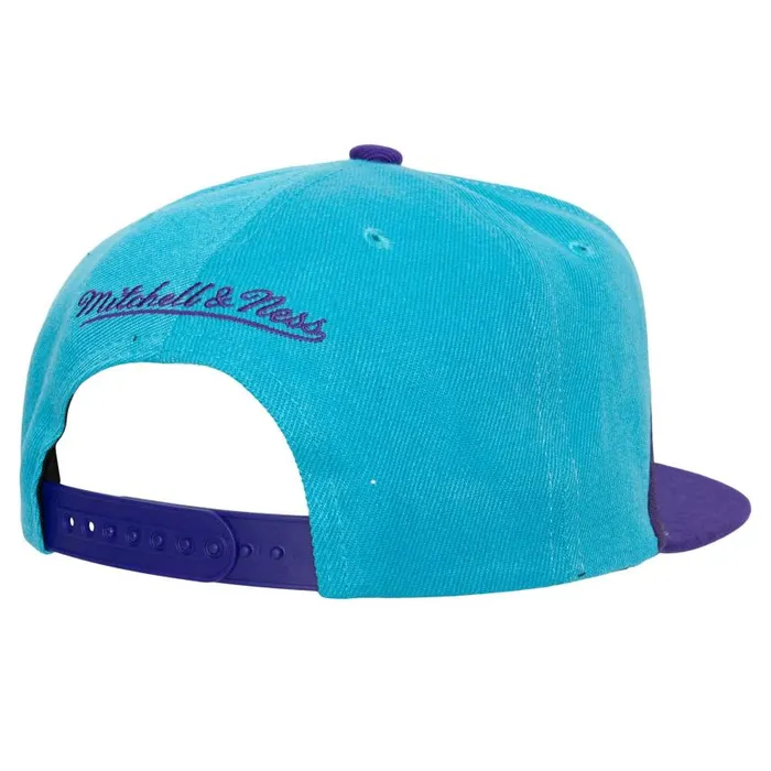 Mitchell and Ness Sharktooth Snapback HWC Utah Jazz Men Hats and Headwear Mitchell and Ness Sharktooth Snapback HWC Utah Jazz Men Hats and Headwear