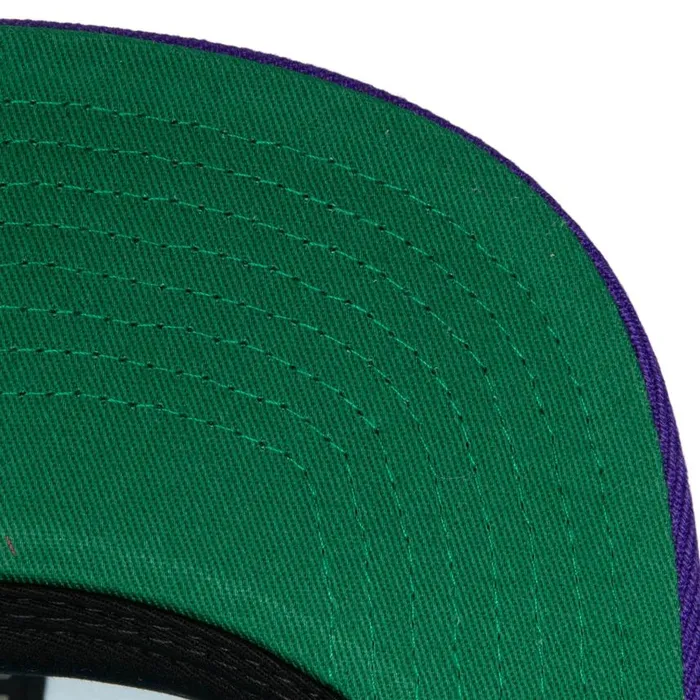 Mitchell and Ness Sharktooth Snapback HWC Utah Jazz Men Hats and Headwear Mitchell and Ness Sharktooth Snapback HWC Utah Jazz Men Hats and Headwear