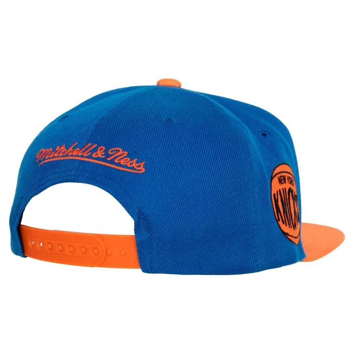 Mitchell and Ness Side Core 20 Snapback HWC New York Knicks Men Hats and Headwear Mitchell and Ness Side Core 20 Snapback HWC New York Knicks Men Hats and Headwear
