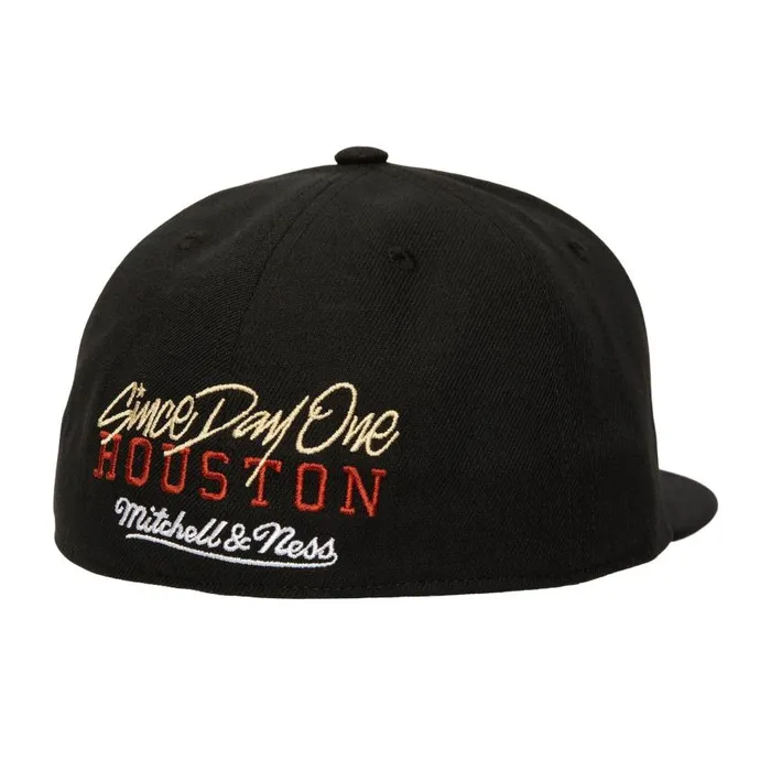 Mitchell and Ness Since Day One Fitted Coop Houston Astros Men Hats and Headwear Mitchell and Ness Since Day One Fitted Coop Houston Astros Men Hats and Headwear