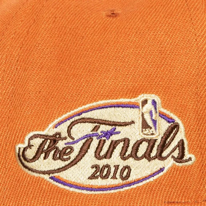 Mitchell and Ness Sweet Potato Pie Snapback Los Angeles Lakers Men Hats and Headwear Mitchell and Ness Sweet Potato Pie Snapback Los Angeles Lakers Men Hats and Headwear